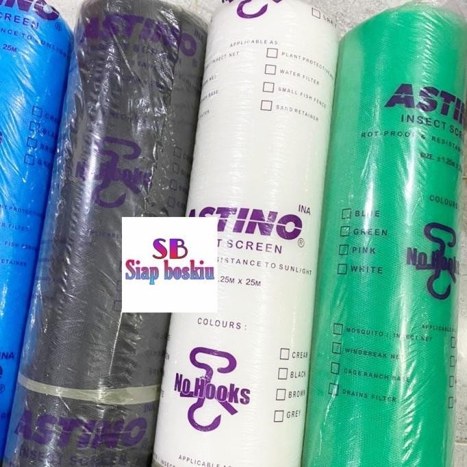 Kawat Kain Kasa Nyamuk Rol / Kawat Parabola Nilon Pvc 25 Meter Per Rol