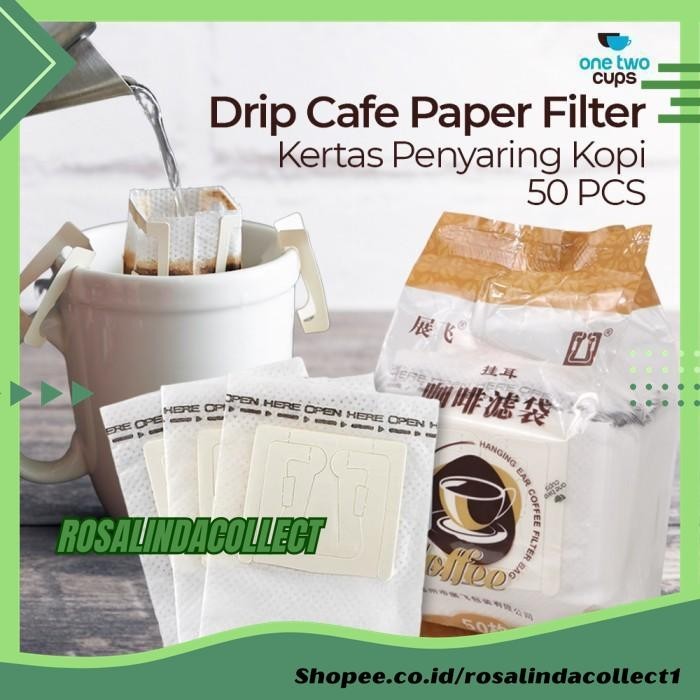 

KERTAS PENYARING KOPI DRIP CAFE PAPER FILTER COFFEE 50 PCS - T111 HIGHT CLASS PRODUK !!
