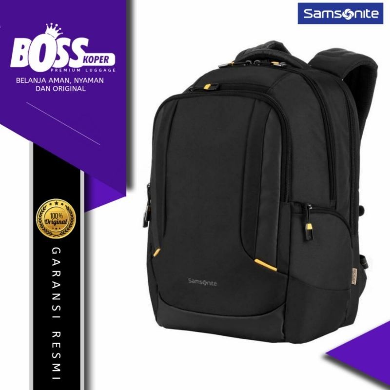 Tas Ransel Pria SAMSONITE Backpack Kuliah/Daily Original
