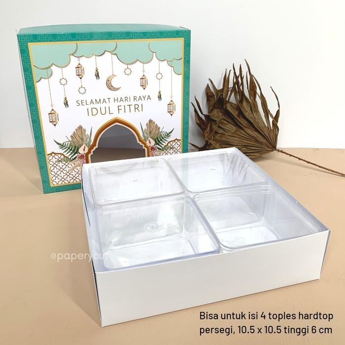 

Box Dus Packaging Kue Cookies - Idul Fitri / Lebaran P 22 L 22 T 6 Cm 045