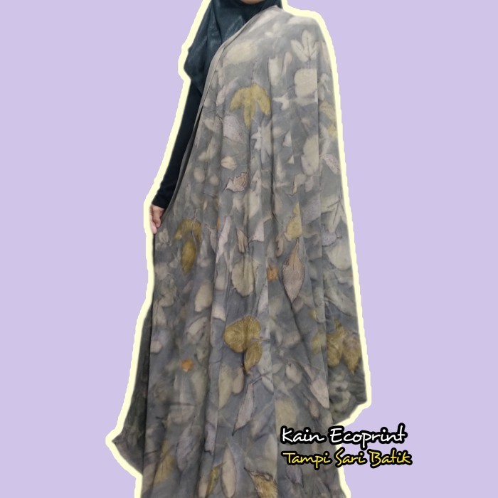 Naenggo Kain Ecoprint Rayon Handmade (Tampi Sari Batik) 08