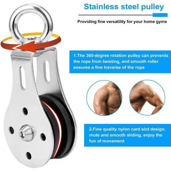 Katrol Gym Set Tangan Arm Home Pulley Multifungsi Olahraga Di Rumah