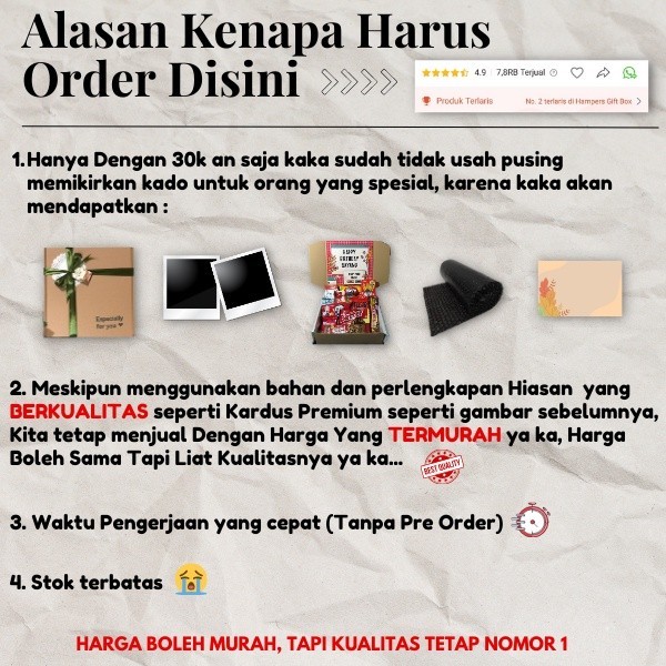 

C8P (GRATIS CETAK FOTO POLAROID) HAMPERS VALENTINE - HADIAH VALENTINE - KADO VALENTINE -HAMPERS