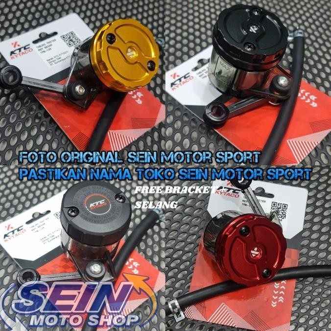 Tabung Minyak Rem Big Kytaco Ktc Dot 5 Cnc Free Selang dan Bracket