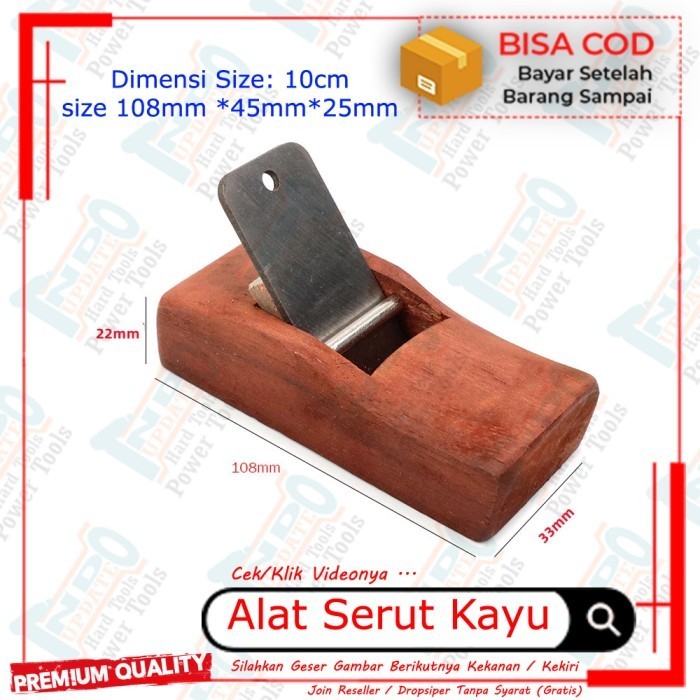 Baru Alat Mesin Planer Ketam Serut Serutan Pasah Kayu Ukir Mini Raut Manual Best Seller