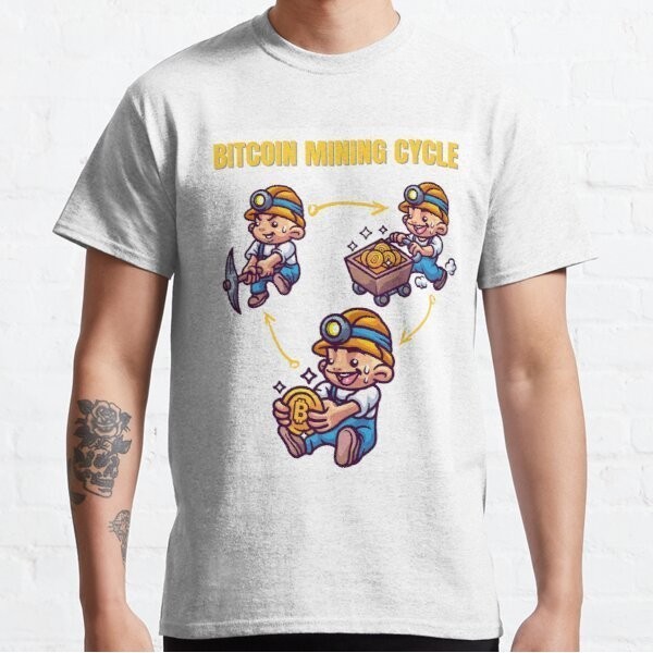 Baju Kaos Bitcoin Mining 44433