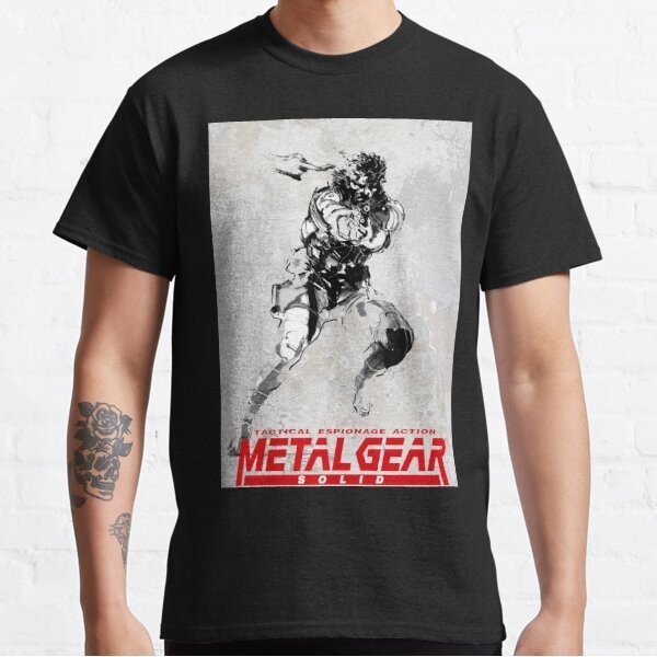 Baju Kaos Metal Gear Solid Poster