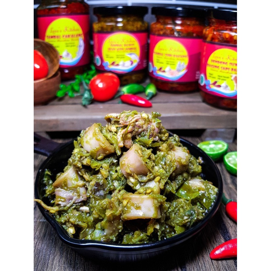 

Cumi Asin Sambal Ijo