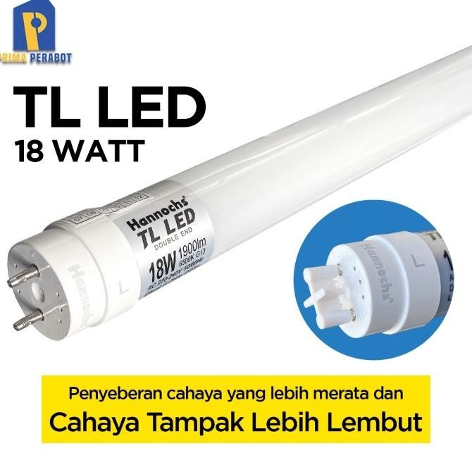 yang dicari] Lampu TL LED 18 Watt / Neon LED HANNOCHS Original