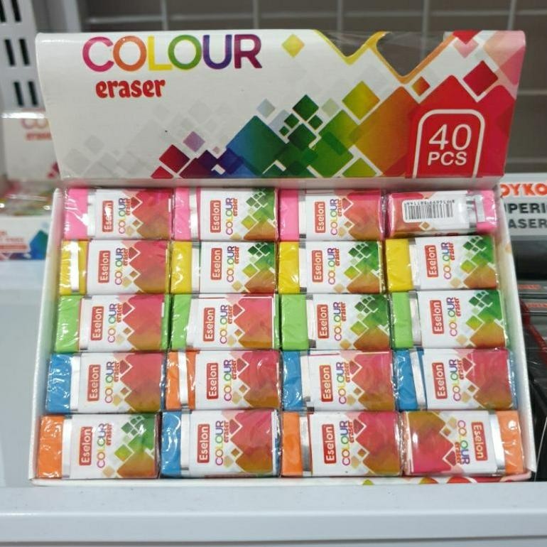 

(Bisa Cod) Penghapus Eselon COLOUR eraser