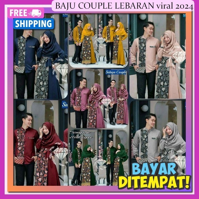 Gamis Kapelan Suami Istri Set Cople Mama Papa Ganis Crinkle Airflow Copel Gamsi Murah Baju Couple Pa