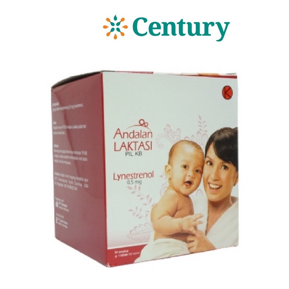 ANDALAN LAKTASI PIL KB 1 STRIP ISI 28 TABLET / KONTRASEPSI / PIL KB / PENUNDA KEHAMILAN