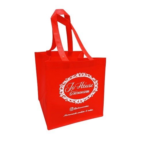 SALEE Jual Stempel Sablon Tas Kain Spunbond Tas Goodie bag Tas Kanvas