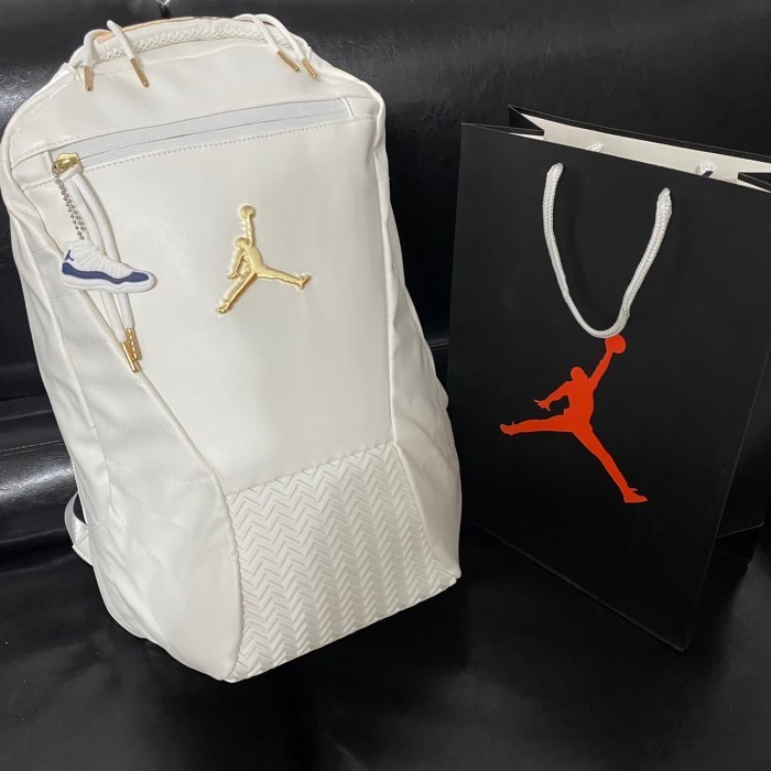 Tas Ransel Nike Air Jordan Retro 12 Original White