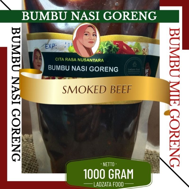 

Bumbu Masakan Nasi Goreng 1000gram rasa udang smoked beef Bu jono bumbu masak nasi goreng food Khas