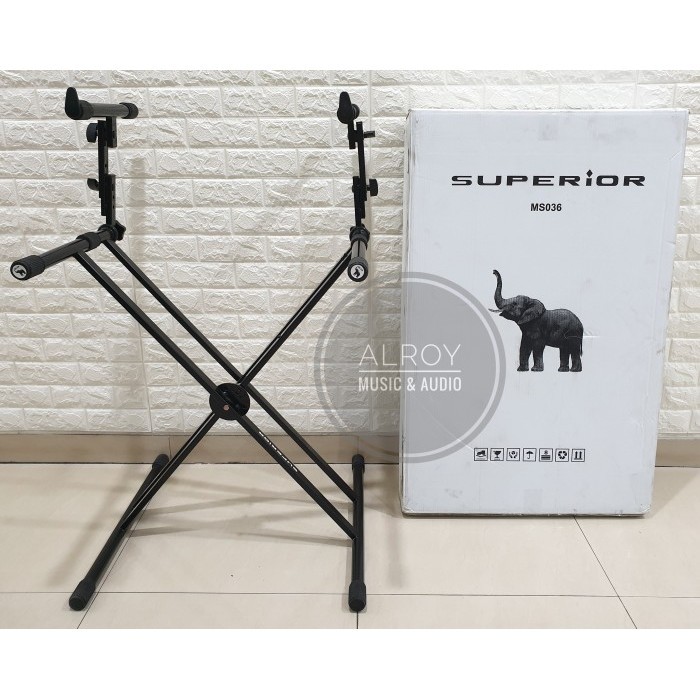 NEW Stand Keyboard Double Tingkat Superior MS036 / MS 036