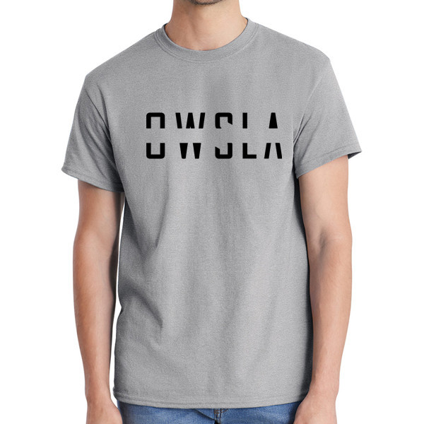 Kaos Owsla Text T-Shirt DJ EDM, Disk Jockey Musik Clubbing Katun Combed 20s DISTRO JAKARTA Baju Pria