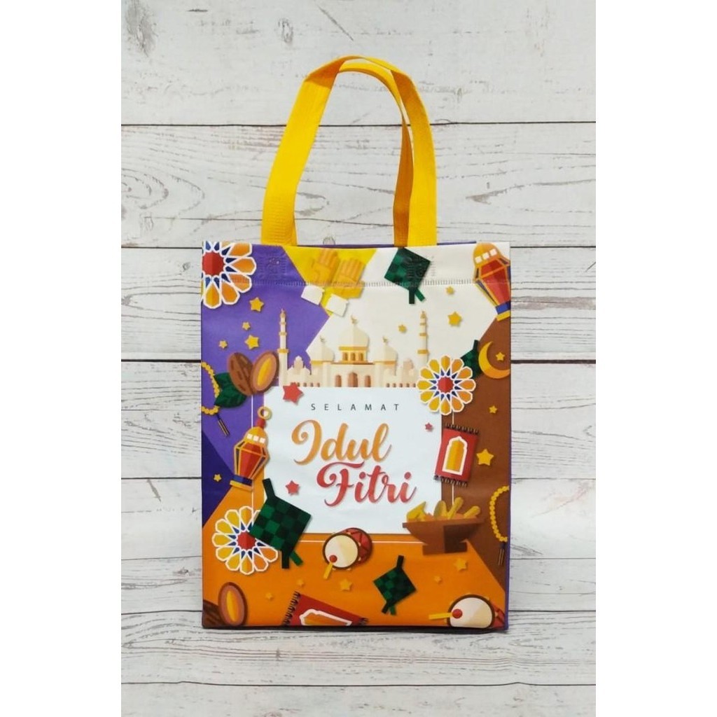 

Tas Parcel Lebaran Laminasi Goodie Bag Lebaran Tas Parsel 30X24X20 018