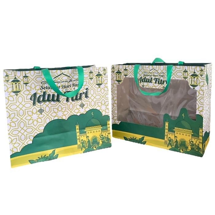 

Paper Bag Idul Fitri Kemasan Hampers Lebaran Bingkisan Goodie Bag Gift 011