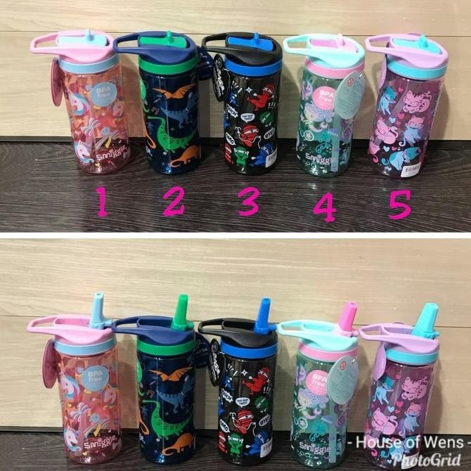 Smiggle Playful Junior Straight Bottle - Botol Smiggle