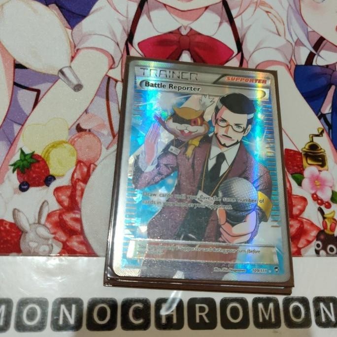 Kartu Pokemon TCG EN XY Furious Fists Battle Reporter FA SR