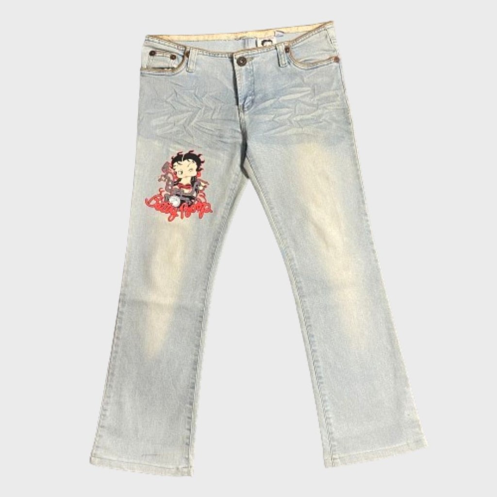 BETTY BOOP CUT BRAY JEANS @2006