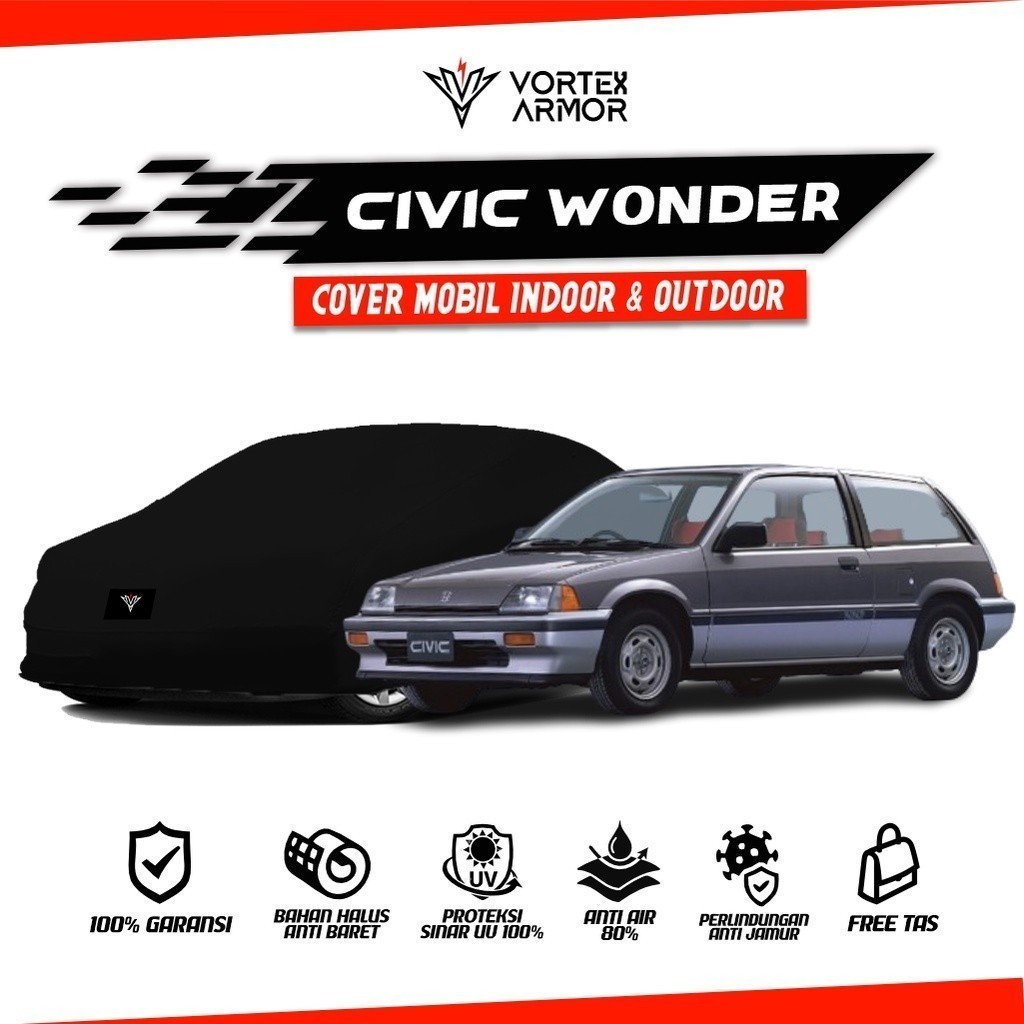 Cover Mobil Honda Civic Wonder SB3 SB4/ Sarung Mobil Civic Wonder / Selimut Civic Wonder 1984 1985 1986 1987