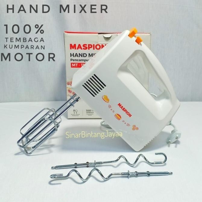 Maspion Hand Mixer Tangan Mt1150 / Mixer Tangan Maspion Mt1150 Mixer Xatelcu