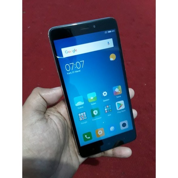 [NBR] Handphone Xiaomi Redmi Note 4 Ram 3gb Internal 64gb Second