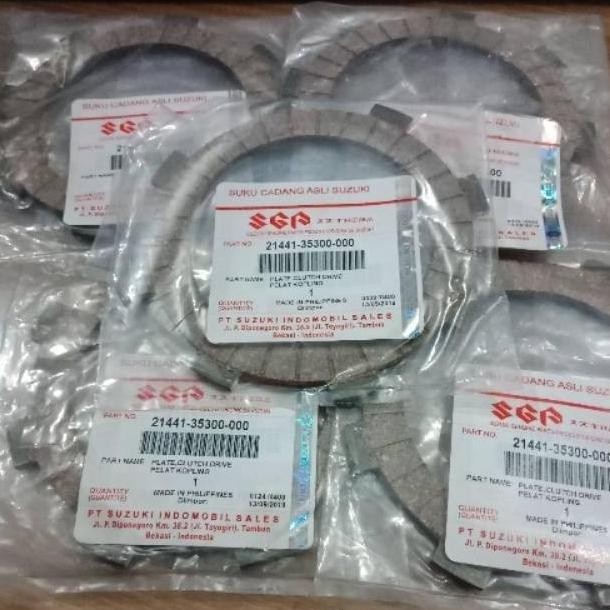 [New Ori] Kampas Plat Kopling Fr80 Fr 80 Original Ori Asli Suzuki 21441-35300-00