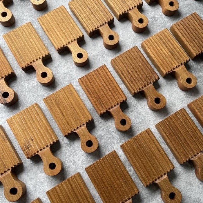 

Pocket Size Gnocchi Board / Pasta Board / Wood Board / Cetakan Gnoochi