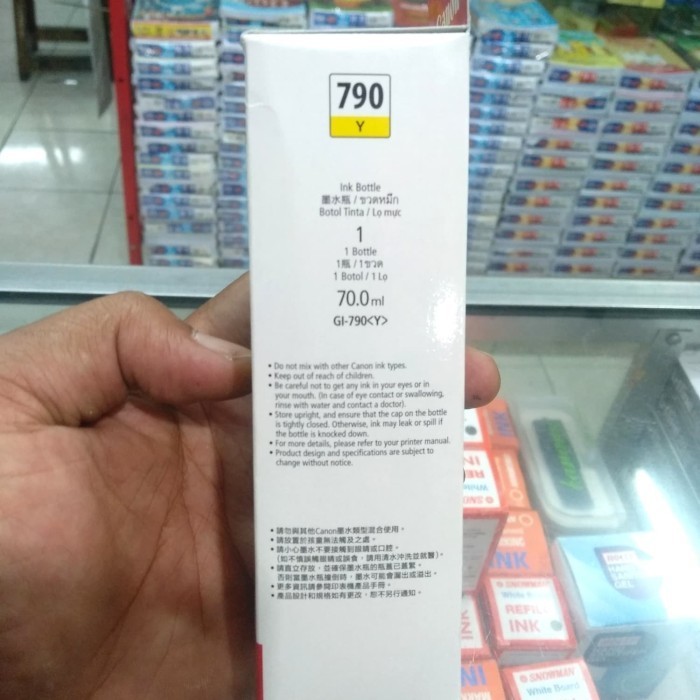 

Tinta Canon 790 Yellow Original