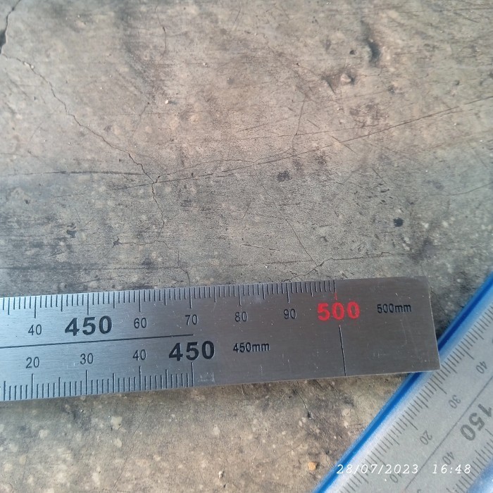 

Penggaris Siku L 25 X 50Cm / Penggaris Siku Stainless Steel Opt