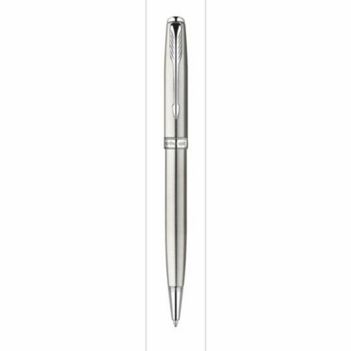 

Parker Sonnet Stainless Steel Chrome Trim Ballpoint Pen