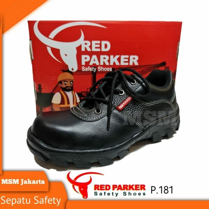 Baru SEPATU SAFETY RED PARKER P181