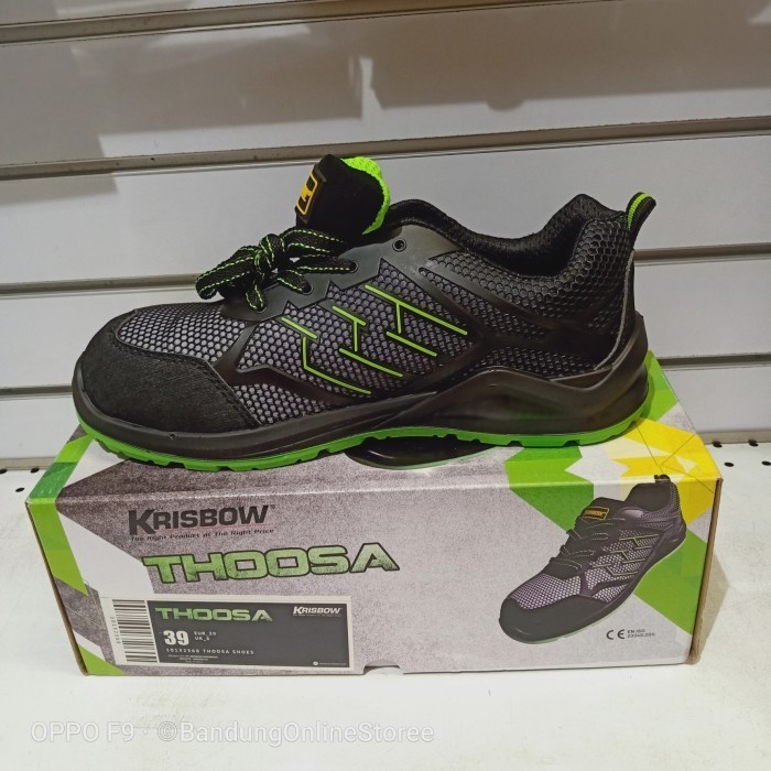 Safety Shoes / Sepatu Safety Sporty / Sepatu Pengaman Krisbow Thoosa