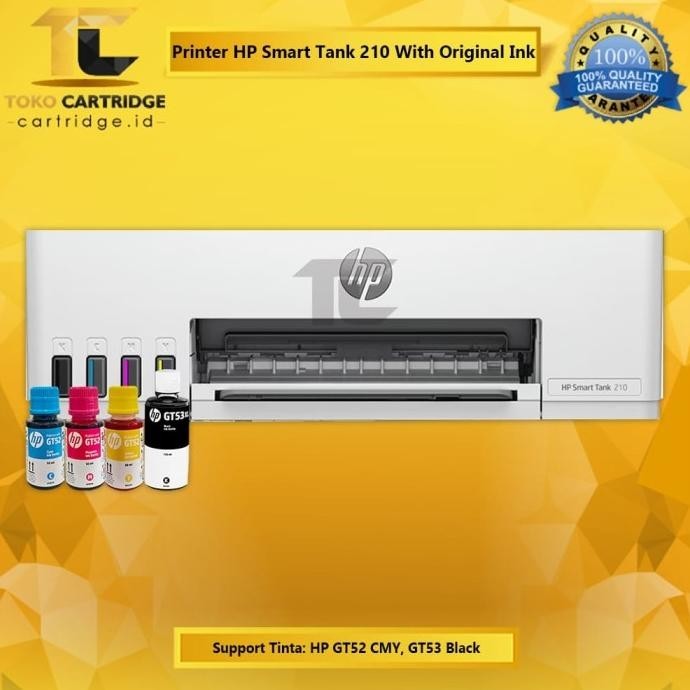 Printer Hp Smart Tank 210 Wireless Wifi / Bluetooth Pengganti 115 Xakonza