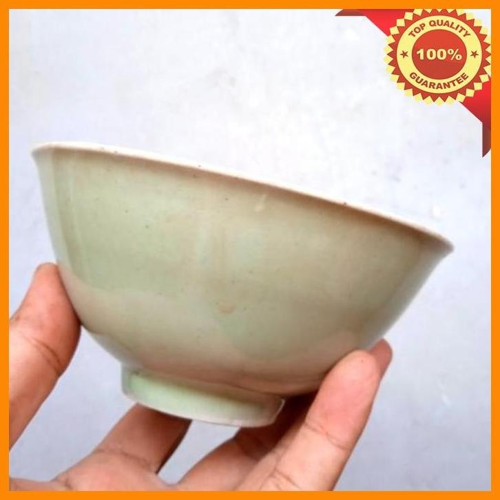 (BK KRIST) BARANG ANTIK MANGKOK CELADON PORCELAIN CINA KUNO ANTIK