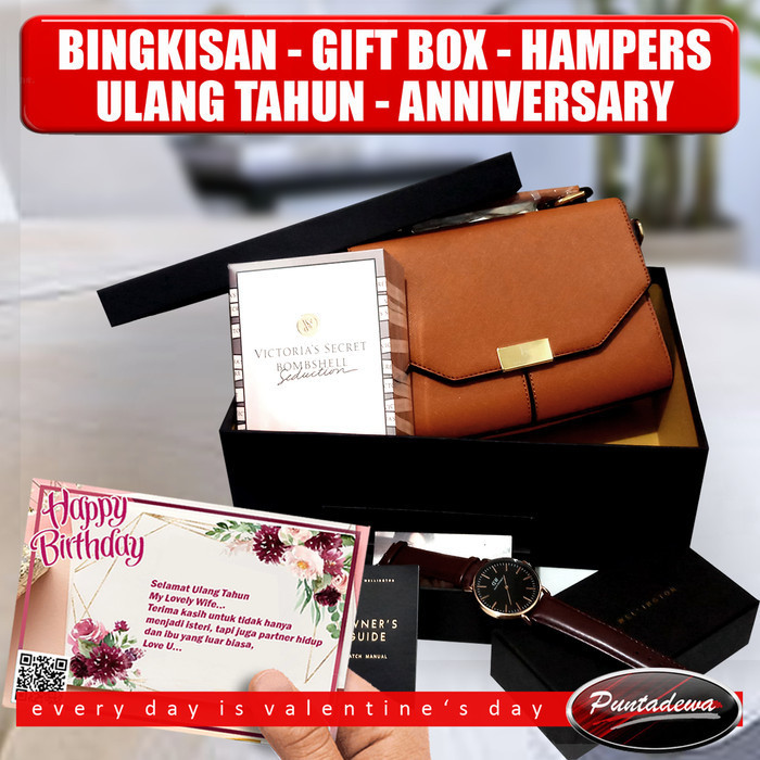 Hampers Ultah Anniv Kado Valentine Cewek Pacar Istri Sahabat Teman