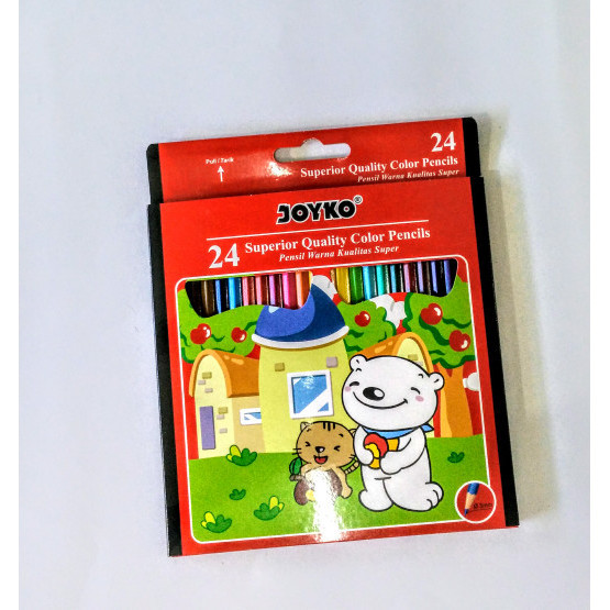 

Berkualitas Pensil Warna Joyko-24W Bergaransi