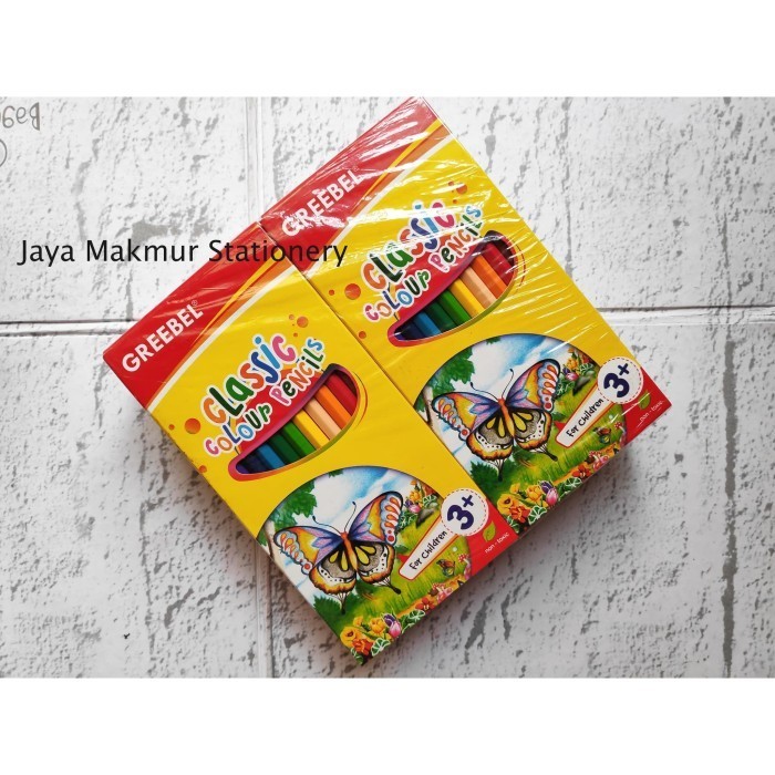 

Murah Pensil Warna Greeble 12 Warna No.7012 Trendi
