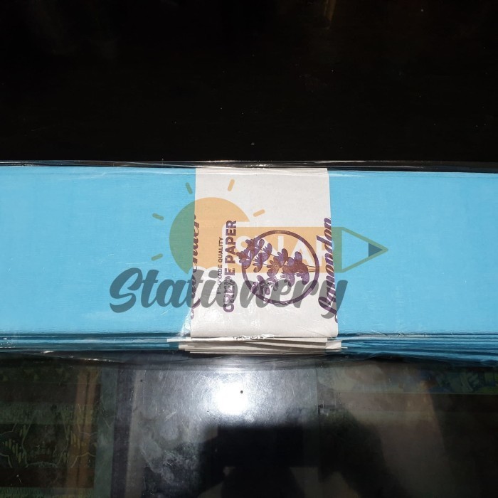 

Terlaris Kertas Krep Lembaran Lavender Biru Muda 062 1Pak Isi 25Pc Bergaransi
