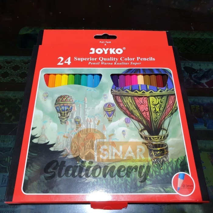 

Diskon Pensil Warna Joyko 24 Cp 101 Bergaransi
