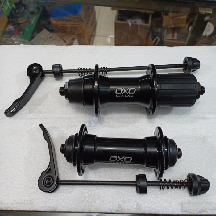Hub Freehub V Brake 36 Hole Merk Oxo Bering 10S Old Dpn 100 Blk 135