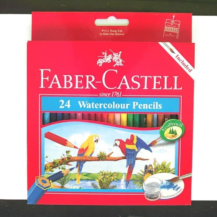 

Spesial Pensil Warna Faber-Castell 24 Watercolour Pencils Murah