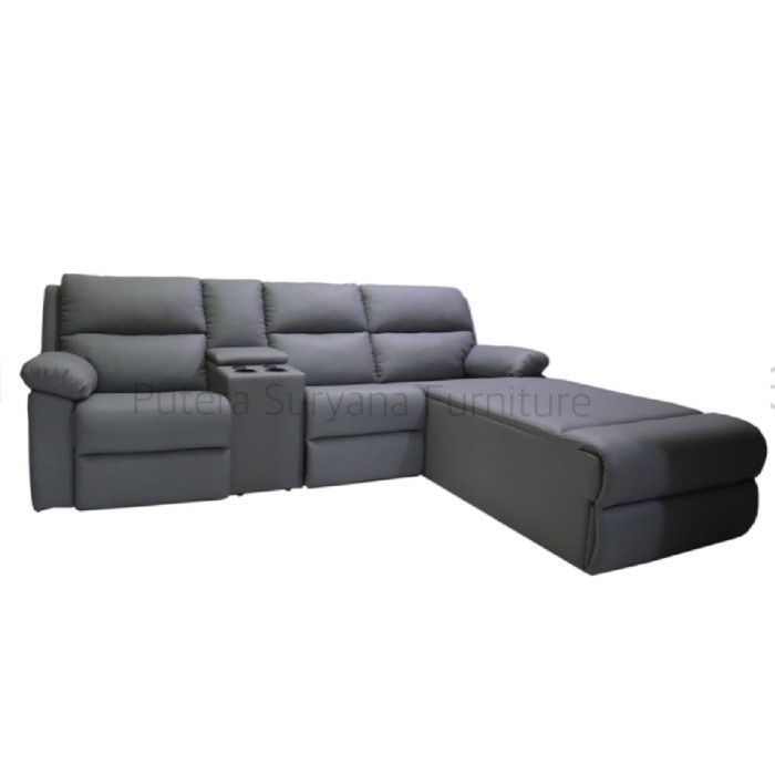 Sofa L Recliner Eletric Putera Suryana Furniture