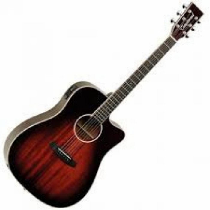 Gitar Akustik Elektrik Tanglewood Tw5 E Avb Dreadnought Cutway