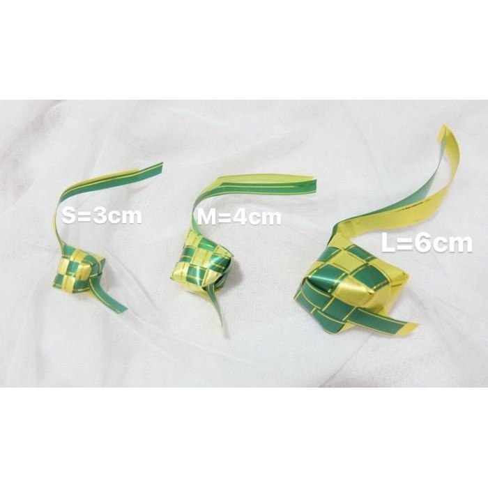 

Pita Ketupat Size S Hijau Kuning 3Cm 085