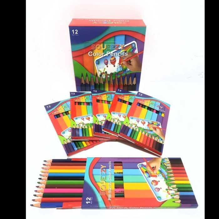 

Unik Harga Grosir (Per Kotak 12Packs) Pensil Warna Panjang Gramata Gt-1270 Trendi