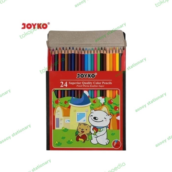 

Spesial Pensil Warna Joyko Cp-24Pb Terbatas